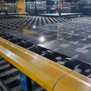 Transparent cornerstone: the industrial birth of a piece of glass