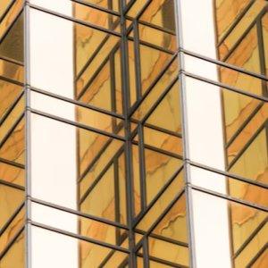 Gold-Coated Glass